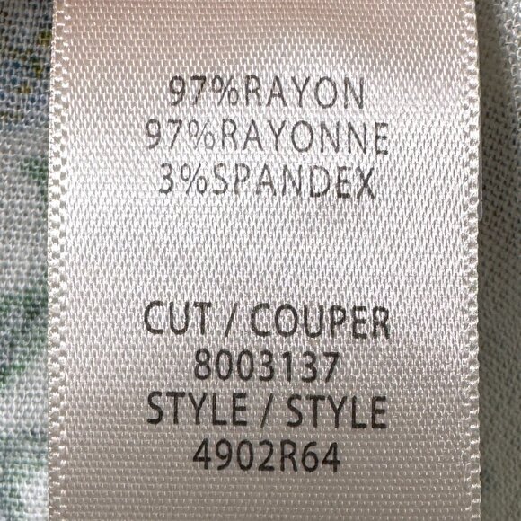 NWT Max Studio London Summer Blooms Smocked Maxi Dress in Women's X-Large - Picture 14 of 15